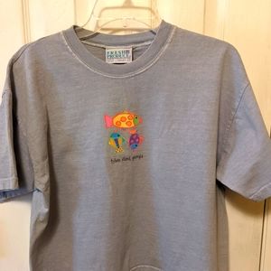 Crop top beach cover up t-shirt